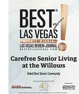 Best of Las Vegas Bronze Carefree Senior Living